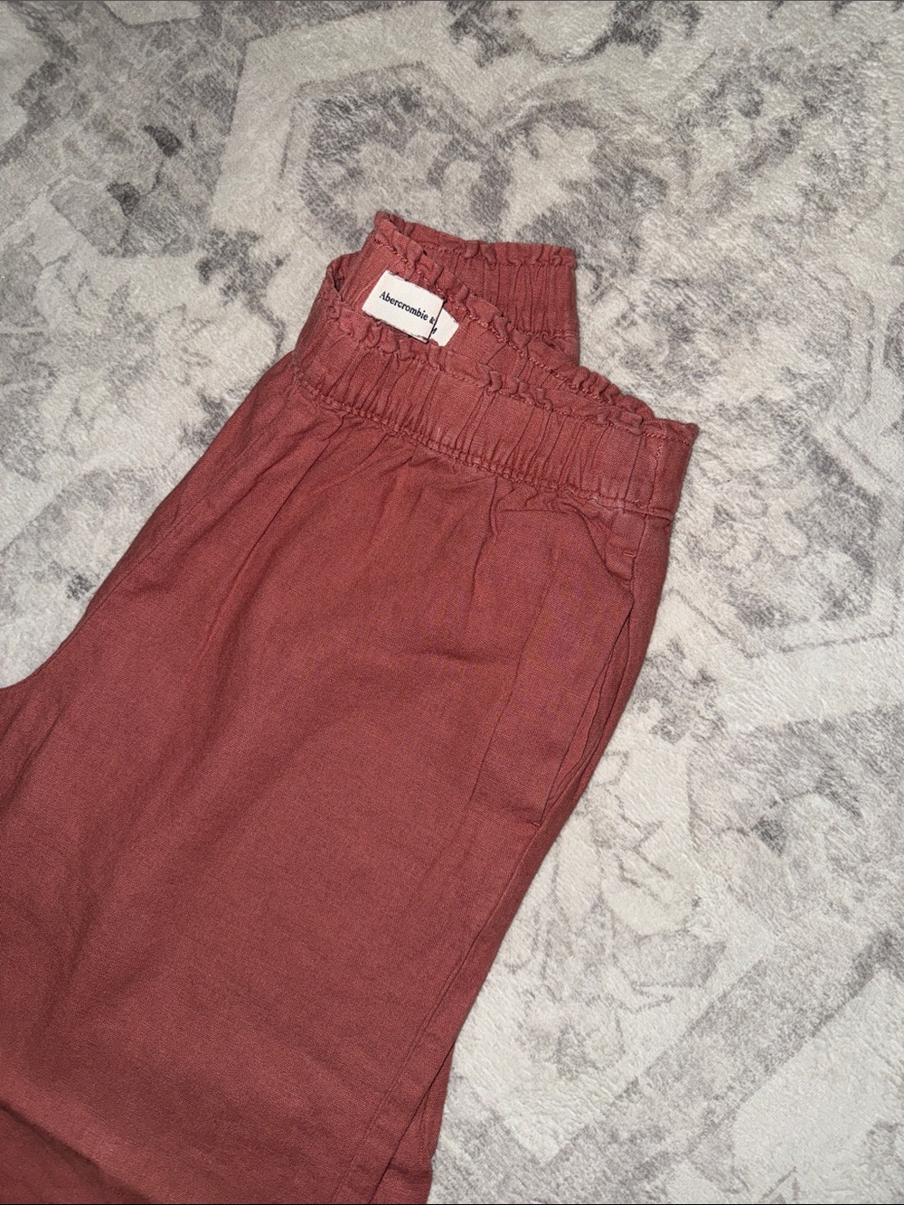 Abercrombie & Fitch- Crop Linen Pants - Picture 3 of 3